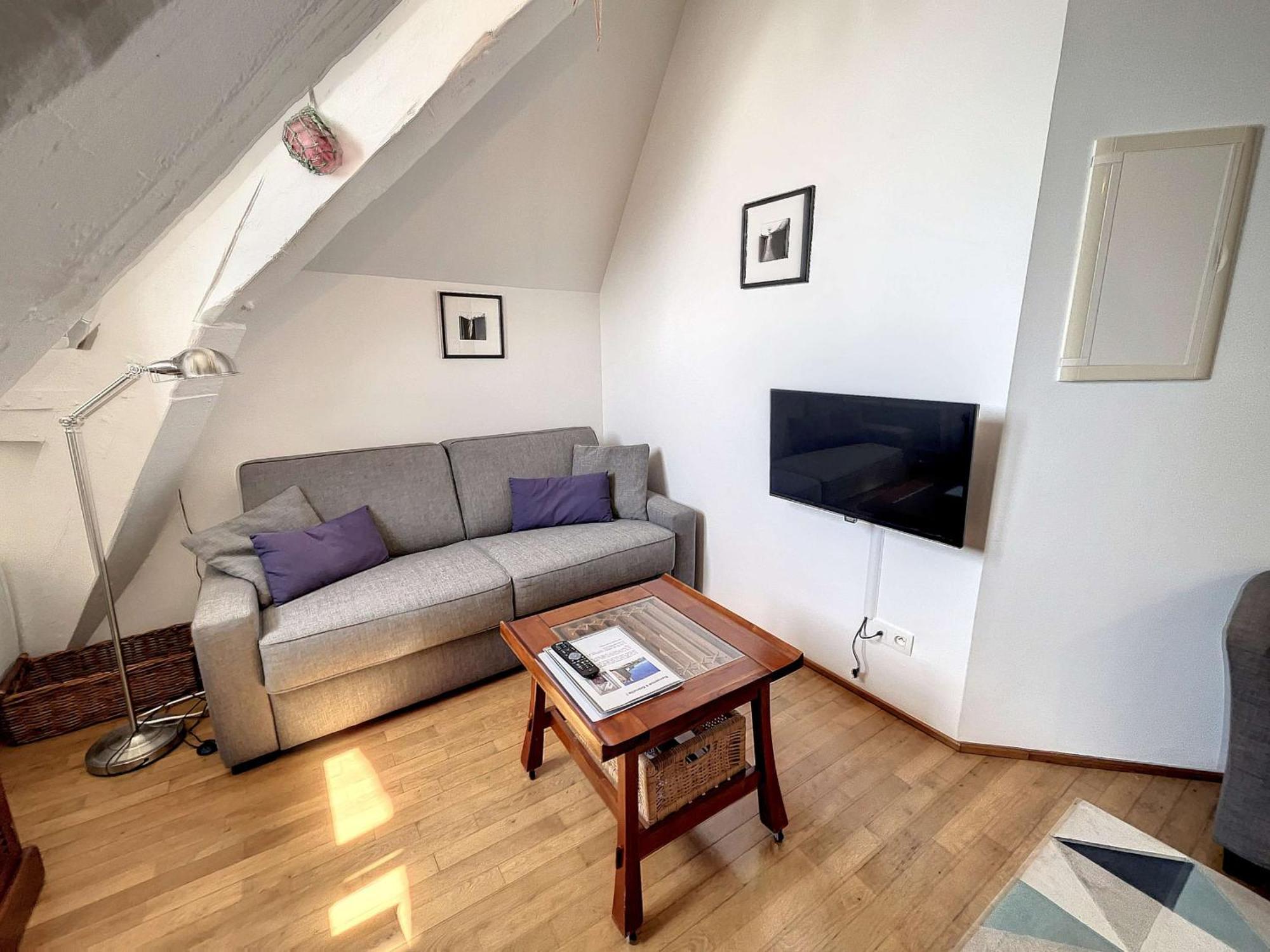 Appartement Cosy, 200M Plage, Parking Prive, Wifi - Fr-1-361-18 Granville Eksteriør bilde